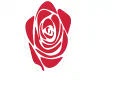 Rose Collective logo white